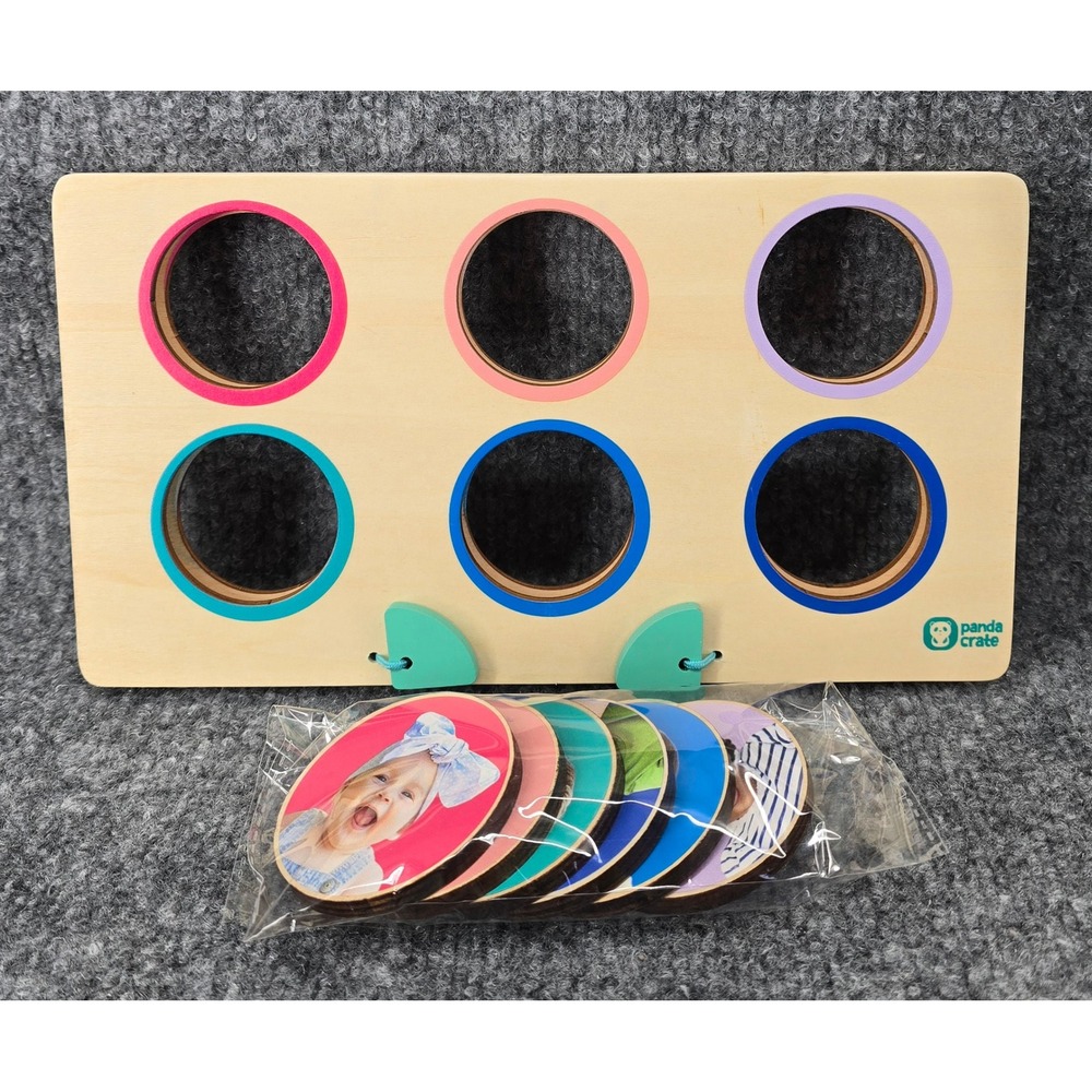 KiwiCo Panda Crate "Feel With Me" Toddler 18-24M Green Emotional Learning NEW - Picture 7 of 8